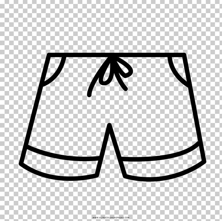 Coloring Book Shorts Drawing Pants PNG, Clipart, Angle, Area, Black, Black And White, Brand Free PNG Download