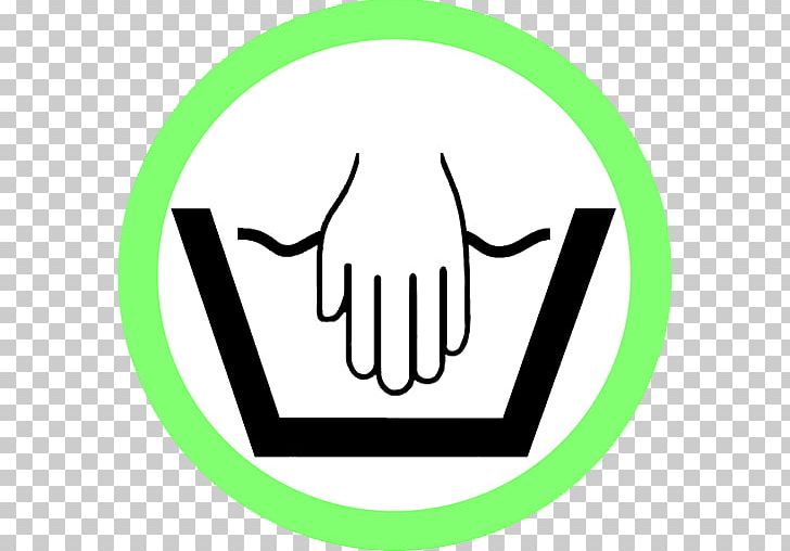 Laundry Symbol Hand Washing PNG, Clipart, Area, Black And White, Brand, Can Stock Photo, Circle Free PNG Download