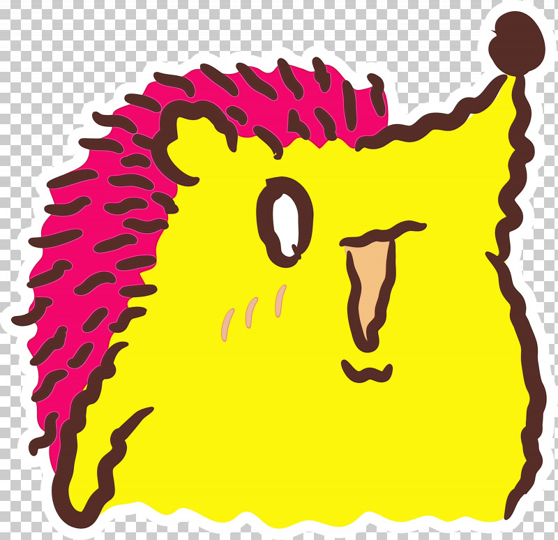 Cartoon Snout Beak Yellow Meter PNG, Clipart, Beak, Cartoon, Happiness, Meter, Omg Emoji Free PNG Download