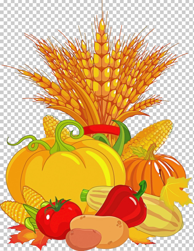 Harvest Pumpkin Wheat Thanksgiving PNG, Clipart, Ananas, Autumn, Food, Food Group, Fruit Free PNG Download