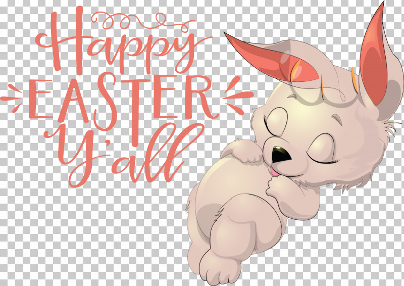 Happy Easter Easter Sunday Easter PNG, Clipart, Biology, Cartoon, Character, Character Created By, Dog Free PNG Download