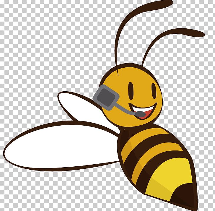 Honey Bee Cartoon White PNG, Clipart, Artwork, Bee, Black, Black And White, Cartoon Free PNG Download