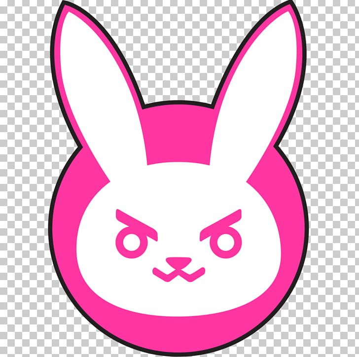 Overwatch D.Va Logo Decal PNG, Clipart, Animals, Area, Bunny, D.va, Decal Free PNG Download