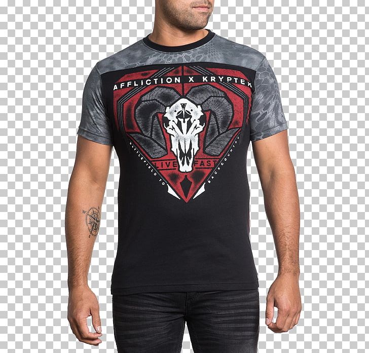 T-shirt Bytomic Martial Arts & Fitness Top Clothing PNG, Clipart, Affliction, Affliction Clothing, Amp, Athletics, Bighorn Free PNG Download