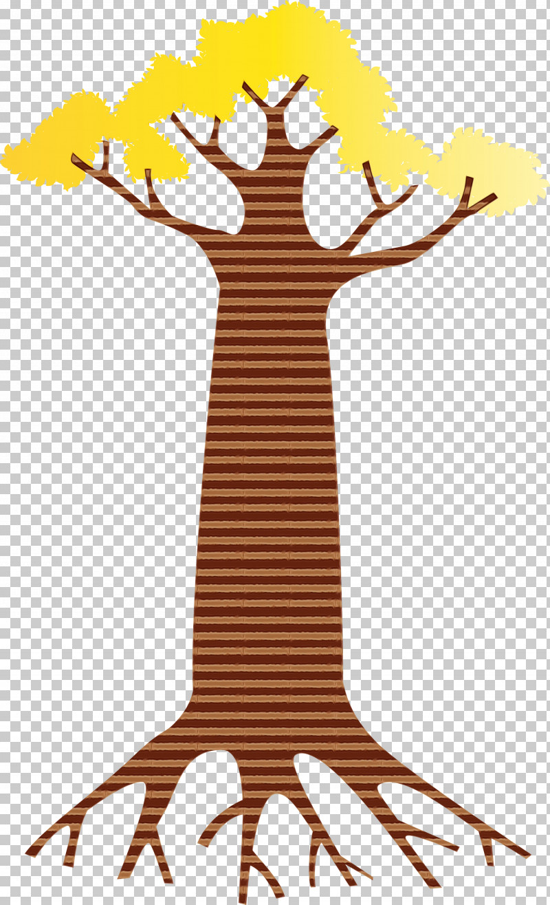 Giraffe Cartoon M-tree Yellow Meter PNG, Clipart, Abstract Tree, Cartoon, Cartoon Tree, Giraffe, Meter Free PNG Download