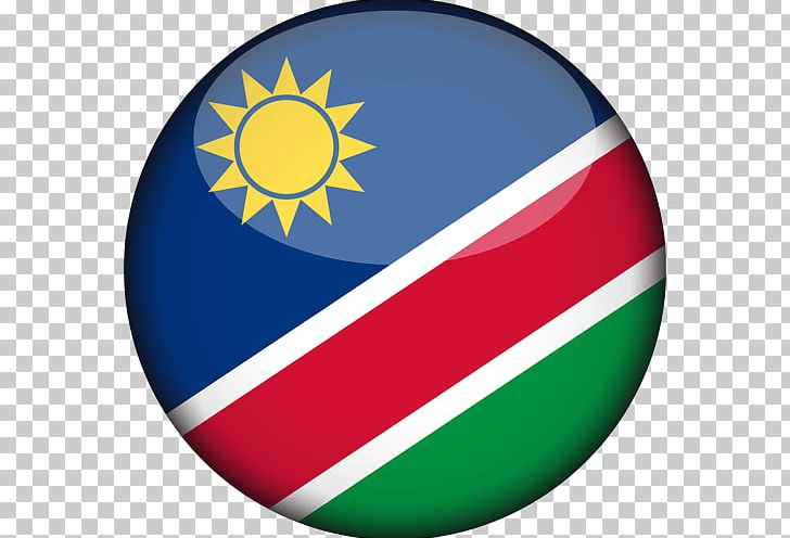 Flag Of Namibia South West Africa National Flag Zambia PNG, Clipart, Art, Ball, Circle, Country, Country Flags Free PNG Download