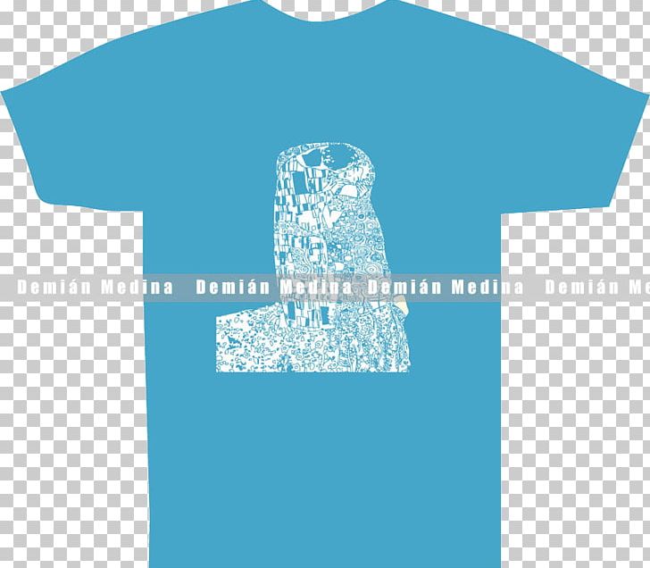 T-shirt Logo Sleeve Font PNG, Clipart, Aqua, Blue, Brand, Clothing, Graphic Design Free PNG Download