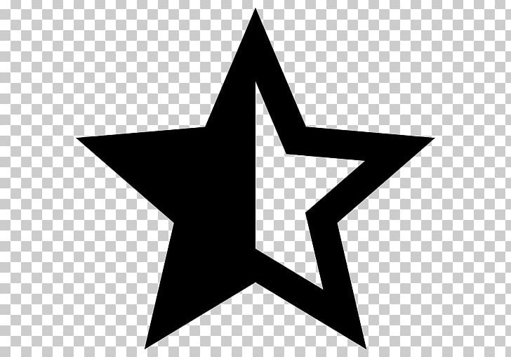 Computer Icons Star Polygons In Art And Culture Symbol Icon Design PNG, Clipart, Angle, Black And White, Computer Icons, Download, Half Free PNG Download