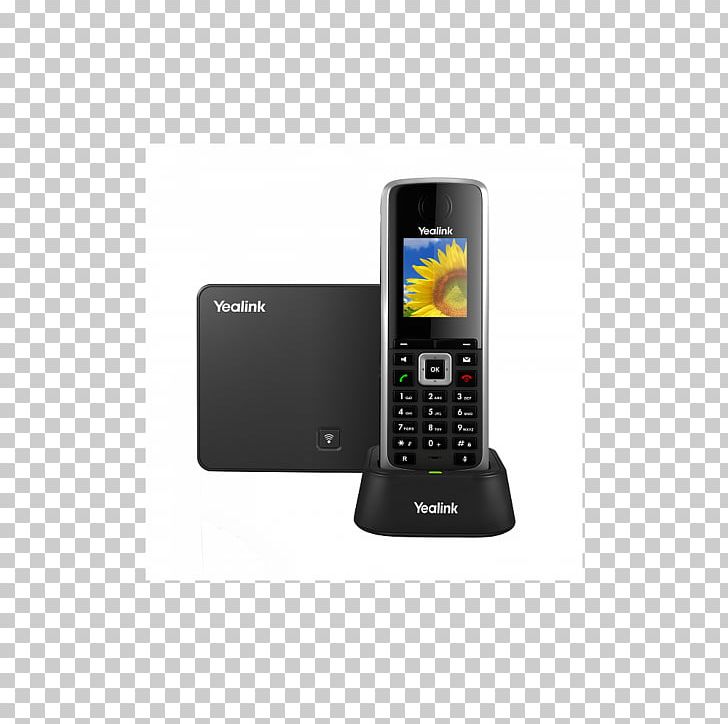 Digital Enhanced Cordless Telecommunications VoIP Phone Cordless Telephone Yealink SIP-W52P PNG, Clipart, Electronic Device, Electronics, Gadget, Miscellaneous, Mobile Phone Free PNG Download