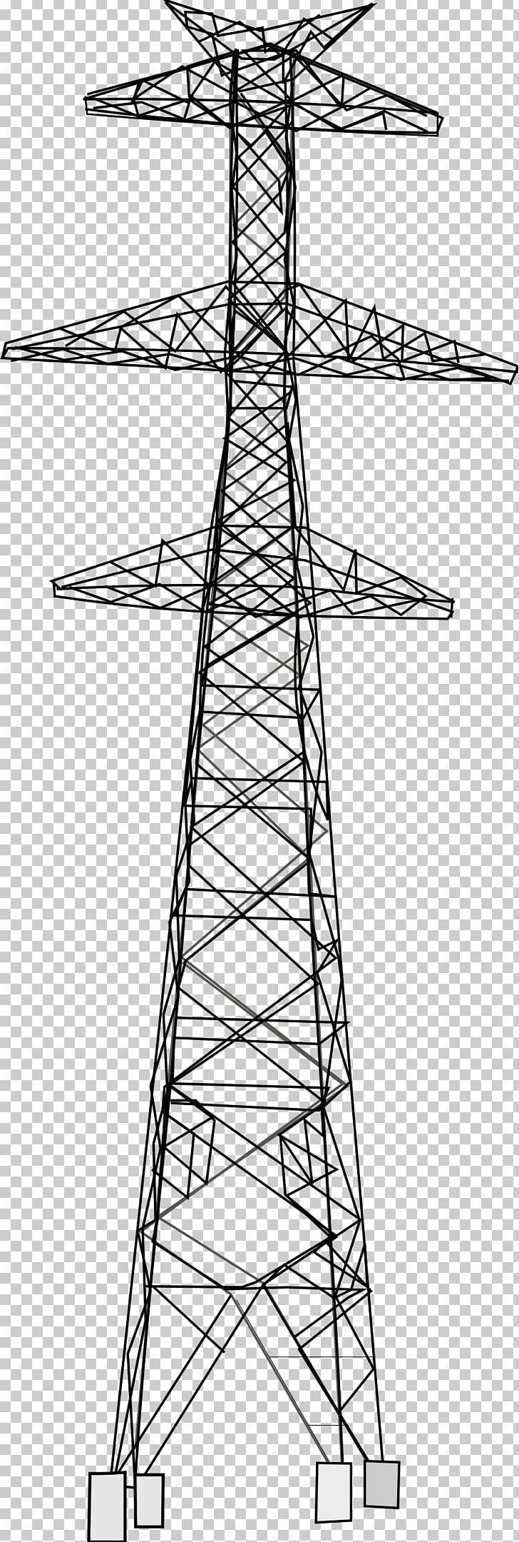 Electricity Overhead Power Line High Voltage Transmission Tower Insulator PNG, Clipart, Angle, Area, Art, Artwork, Black And White Free PNG Download