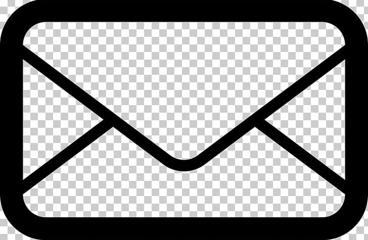 Email Computer Icons Gmail PNG, Clipart, Angle, Area, Black, Black And White, Bounce Address Free PNG Download