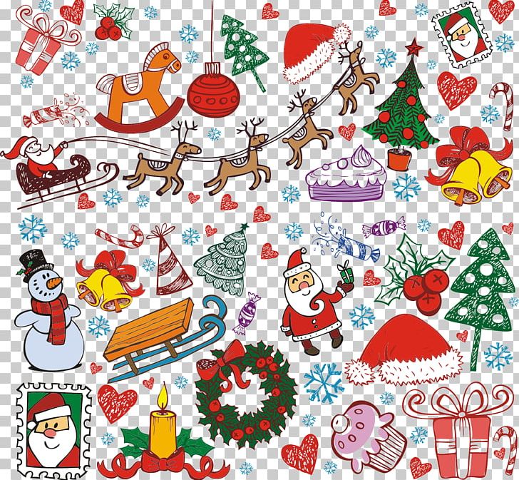 Santa Claus Christmas Gift PNG, Clipart, Art, Artwork, Christmas, Christmas Decoration, Christmas Frame Free PNG Download