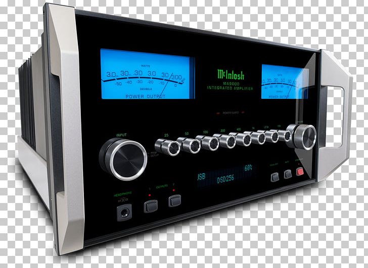 McIntosh Laboratory Integrated Amplifier Audio Power Amplifier Digital Audio PNG, Clipart, Amplifier, Audio, Audio Power Amplifier, Digital Audio, Electronic Device Free PNG Download