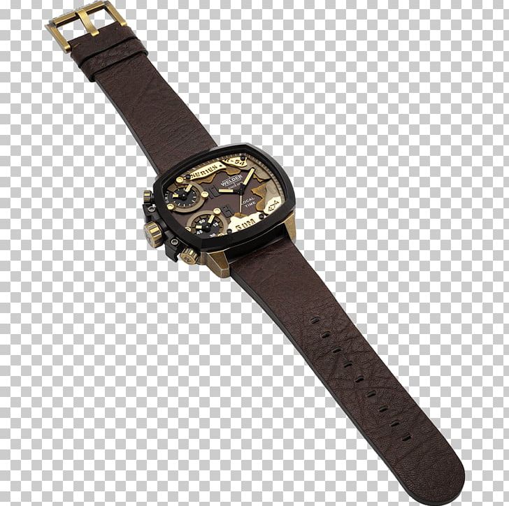 Rolex Submariner Welder Watch Clock Welding PNG, Clipart, Accessories, Brown, Clock, Clothing Accessories, Leather Free PNG Download