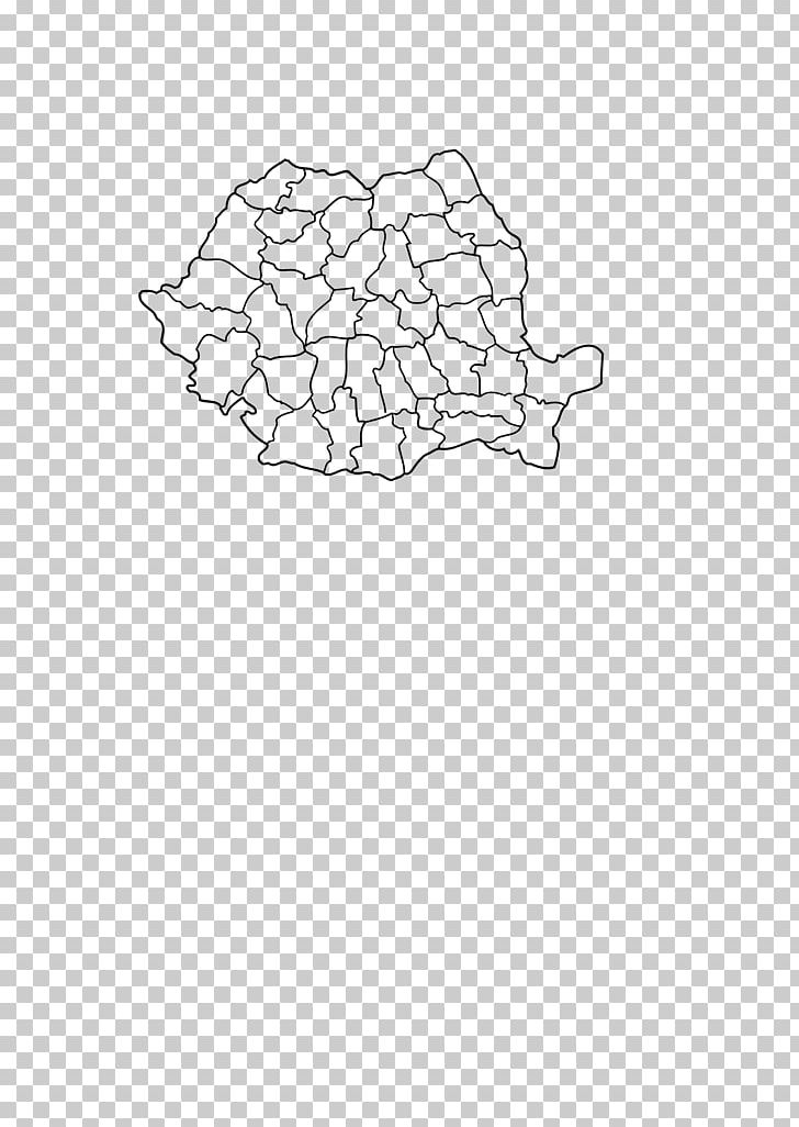 Romania Map Line Art PNG, Clipart, Angle, Area, Black And White, Coat Of Arms Of Romania, Download Free PNG Download