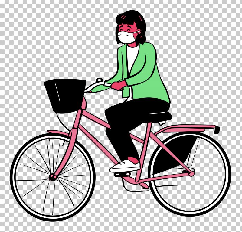 Woman Bicycle Bike PNG, Clipart, Bicycle, Bicycle Frame, Bicycle Saddle, Bicycle Wheel, Bike Free PNG Download