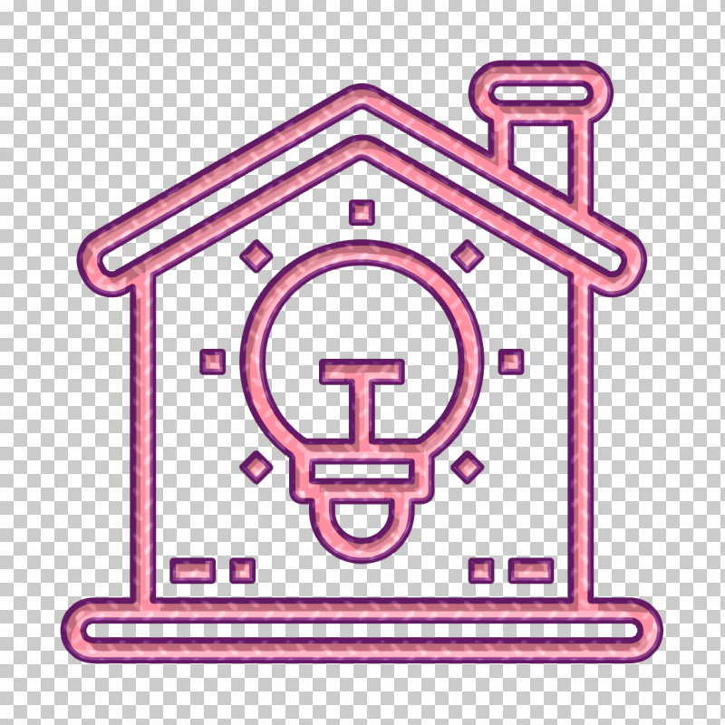 Home Icon Architecture And City Icon Lightbulb Icon PNG, Clipart, Architecture And City Icon, Home Icon, Lightbulb Icon, Line, Pink Free PNG Download