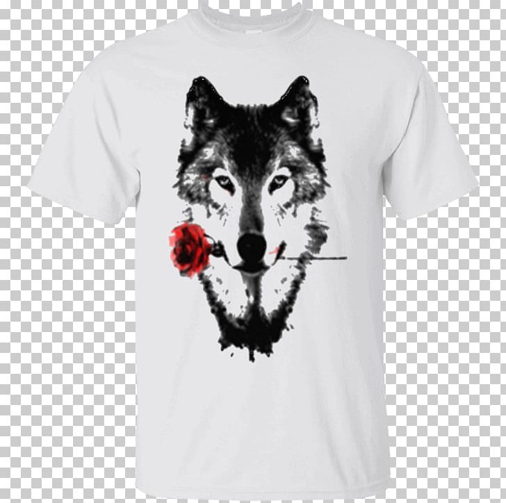 Gray Wolf T-shirt Black Wolf Animal Art PNG, Clipart, Active Shirt, Animal, Art, Black, Black Wolf Free PNG Download