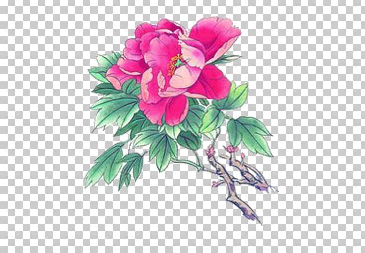 Moutan Peony Chinese Painting Gongbi Bird-and-flower Painting Ink Wash Painting PNG, Clipart, Art, Artificial Flower, Flower, Flower Arranging, Flowers Free PNG Download