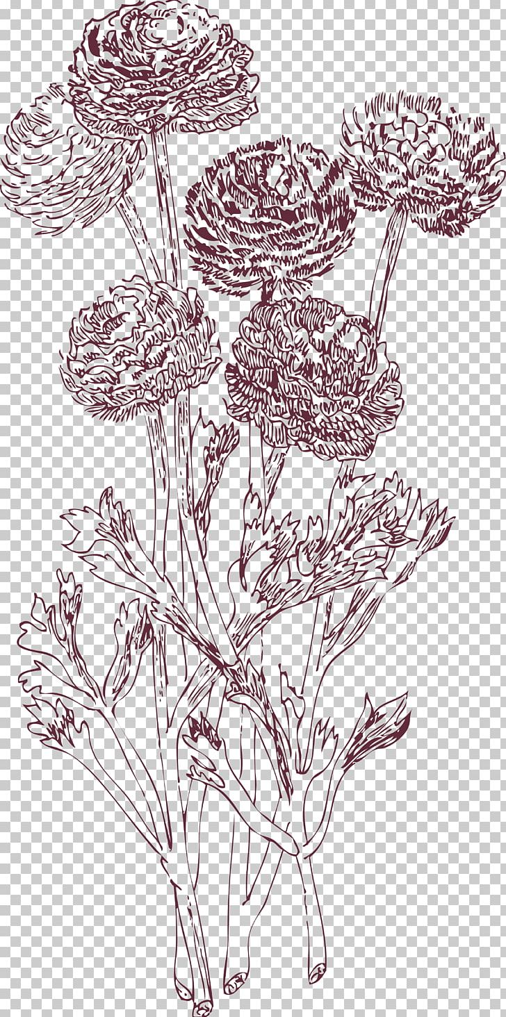 Drawing Illustration PNG, Clipart, Art, Black And White, Branch, Encapsulated Postscript, Floristry Free PNG Download