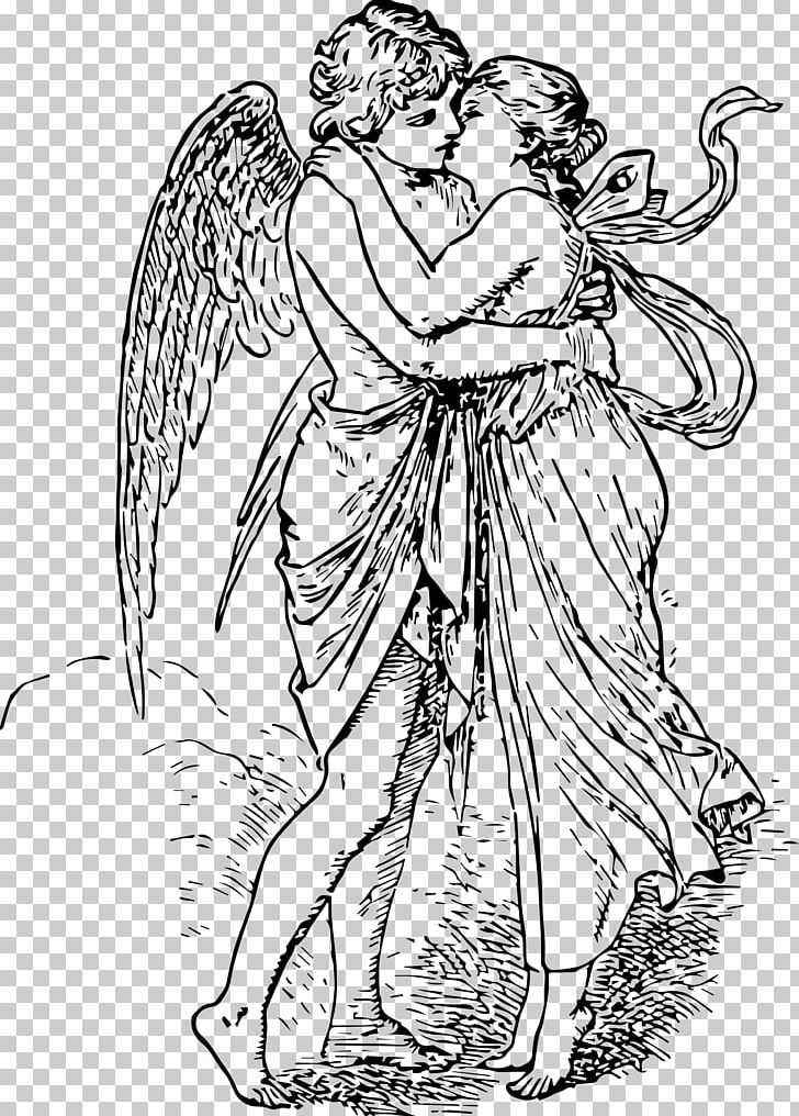 Cupid And Psyche Psyche Revived By Cupid's Kiss Eros Greek Mythology PNG, Clipart, Angel, Apuleius, Arm, Cupid, Drawing Free PNG Download