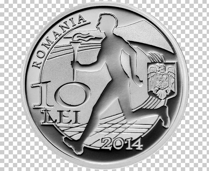 Coins Of The Romanian Leu National Bank Of Romania Silver PNG, Clipart, Black And White, Coin, Currency, Euro, Euro Coins Free PNG Download