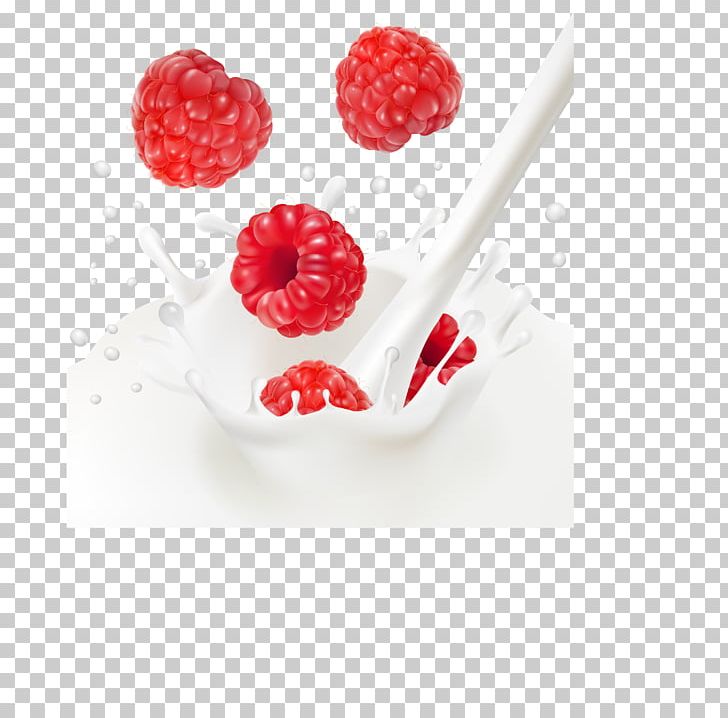 Milk Cream Raspberry PNG, Clipart, Berry, Blackberry, Cream, Dairy Products, Dessert Free PNG Download