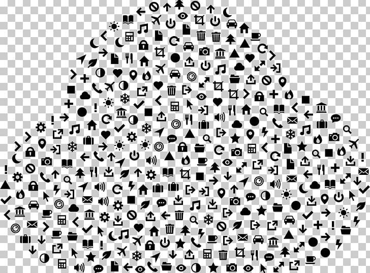 Computer Icons Cloud Computing Photography PNG, Clipart, Area, Black, Black And White, Carnivoran, Circle Free PNG Download