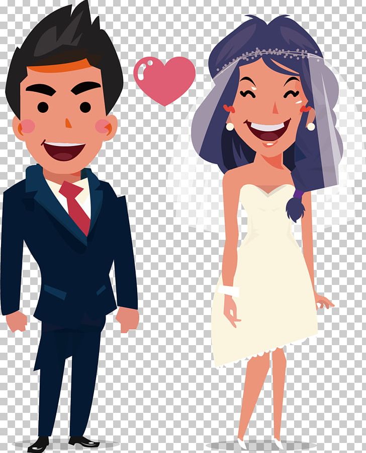 Marriage Drawing PNG, Clipart, Black Hair, Boy, Bride, Bridegroom, Cartoon Free PNG Download