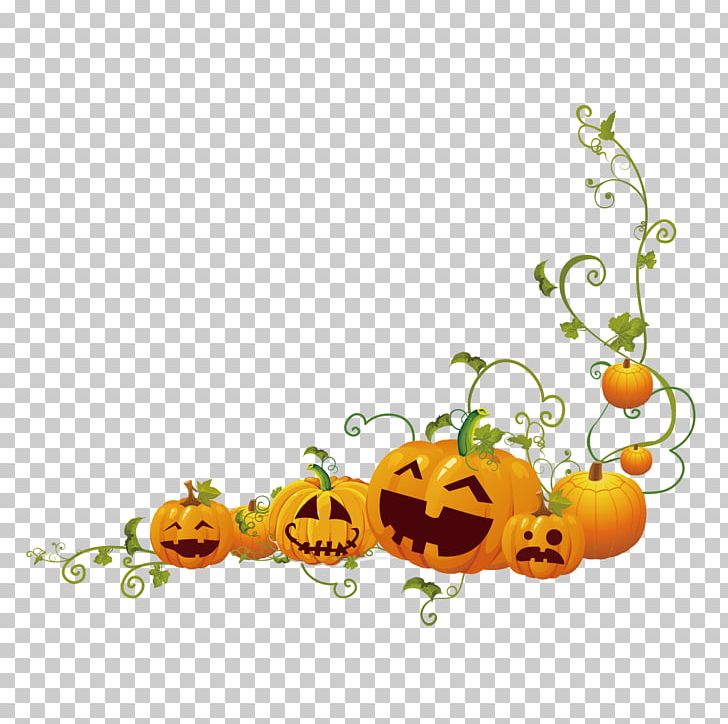 Pumpkin Halloween Jack-o'-lantern PNG, Clipart, Borders And Frames, Creative Background, Creative Logo Design, Design, Encapsulated Postscript Free PNG Download