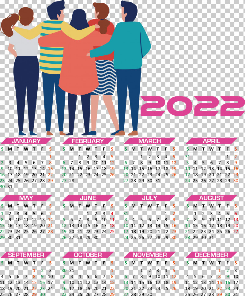 2022 Calendar Year 2022 Calendar Yearly 2022 Calendar PNG, Clipart, Compassion, Cousins Day, Friend Forever, Friendship, Hug Free PNG Download