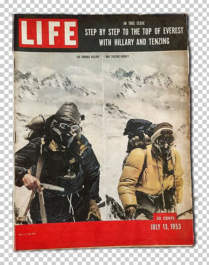 Mount Everest South Summit Life Magazine Mountain PNG, Clipart, Advertising, Brand, Climbing, Edmund Hillary, Hill Station Free PNG Download