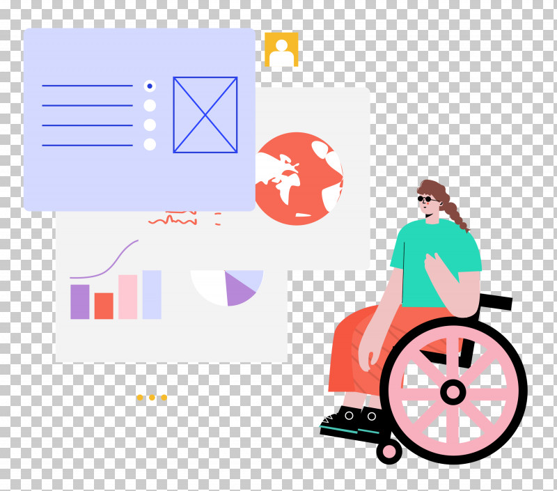 Wheel Chair People PNG, Clipart, Abstract Art, Cartoon, Drawing, Logo, Painting Free PNG Download