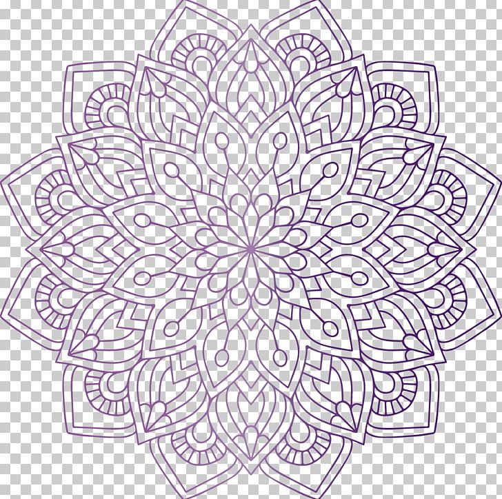 Mandala Coloring Book Hinduism Religion PNG, Clipart, Black And White, Buddhism, Cdr, Circle, Datura Free PNG Download