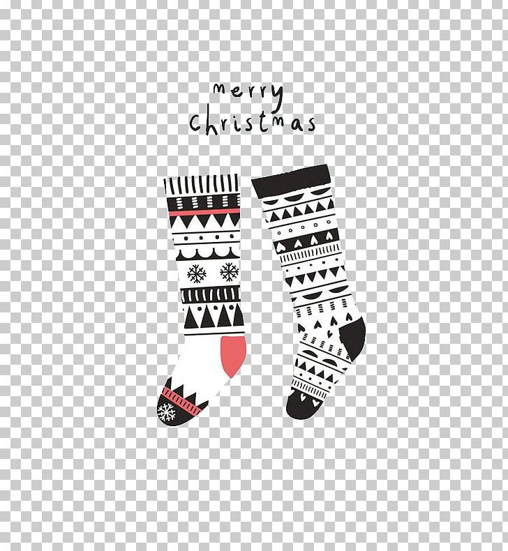 Santa Claus Christmas Stocking Christmas Card Illustration PNG, Clipart, Black, Brand, Christmas Card, Christmas Decoration, Christmas Frame Free PNG Download