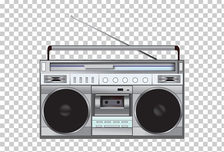 Radio 80s Illustration PNG, Clipart, Electronics, Radios Free PNG Download