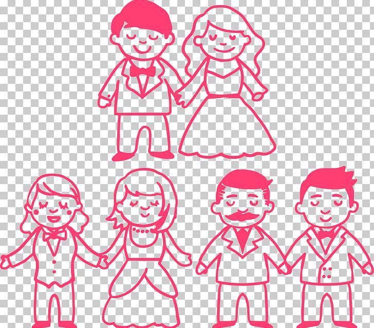 Drawing Marriage Stick Figure PNG, Clipart, Bride, Bridegroom, Brides, Cartoon, Child Free PNG Download