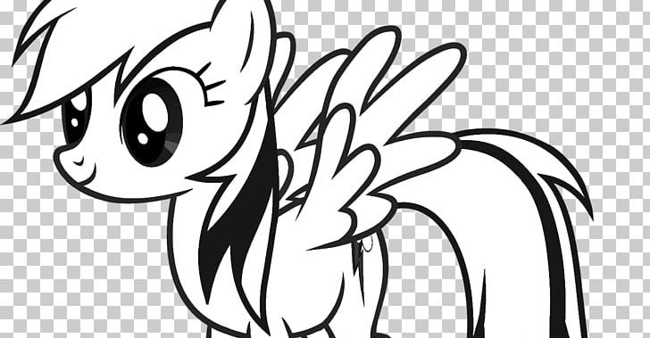 Rainbow Dash Pinkie Pie Applejack Pony Coloring Book PNG, Clipart, Anime, Black, Cartoon, Child, Color Free PNG Download