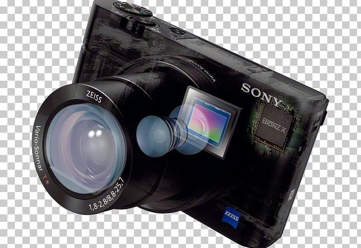 Sony Cyber-shot DSC-RX100 IV Sony Cyber-shot DSC-RX100 II Point-and-shoot Camera 索尼 PNG, Clipart, Camera Lens, Digital Camera, Digital Cameras, Electronics, Photography Free PNG Download