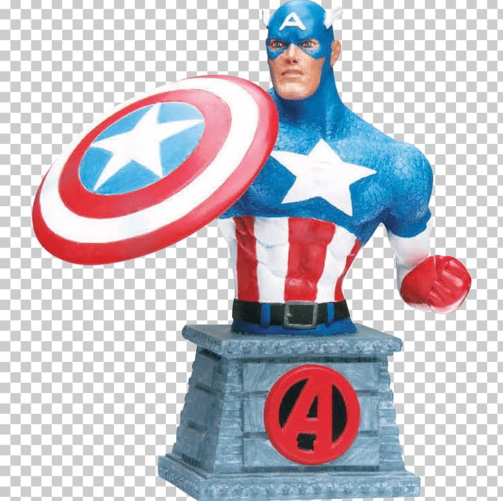 Captain America Marvel Comics Figurine Paperweight PNG, Clipart, Action Figure, America, Bust, Captain, Captain America Free PNG Download