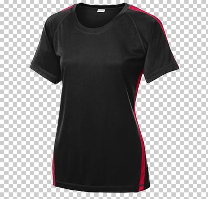 Long-sleeved T-shirt Clothing Long-sleeved T-shirt PNG, Clipart, Active Shirt, Black, Clothing, Crew Neck, Fanatics Free PNG Download