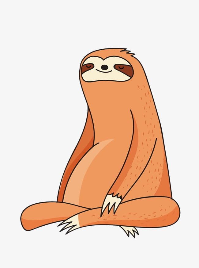 Sloth PNG, Clipart, Animal, Illustration, Lovely, Sloth, Sloth Clipart Free PNG Download