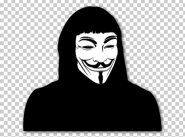 V Guy Fawkes Mask Sticker PNG, Clipart, Anonymous, Art, Black And White, Classic, Emotion Free PNG Download
