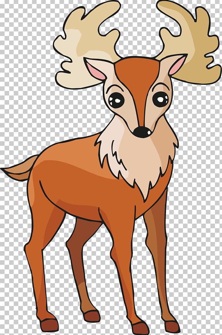 Reindeer Cartoon PNG, Clipart, Animal, Animal Figure, Antler, Artwork, Cartoon Free PNG Download