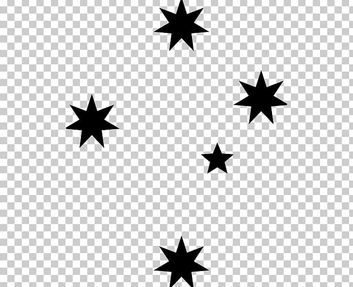 Southern Cross PNG, Clipart, Angle, Art, Australia, Black And White, Black Stars Free PNG Download