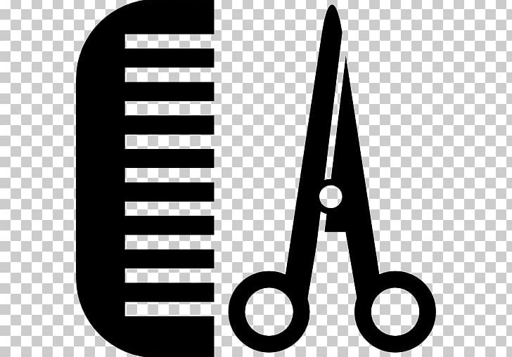 Comb Hairdresser Scissors Hair-cutting Shears Computer Icons PNG, Clipart, Barber, Barbershop, Beauty Parlour, Black And White, Brand Free PNG Download