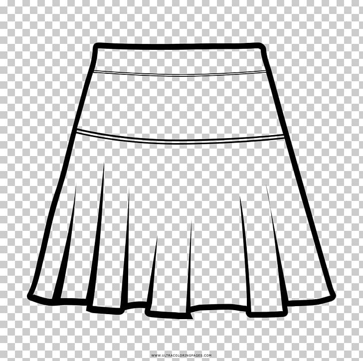 Skirt Coloring Book Drawing Line Art Dress PNG, Clipart, Active Shorts, Animaatio, Area, Ausmalbild, Black Free PNG Download