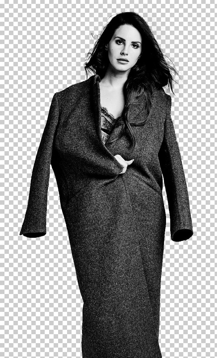 Lana Del Rey Music Song Because Of You This Is What Makes Us Girls PNG, Clipart, Because Of You, Black And White, Coat, Del Rey, Fashion Model Free PNG Download