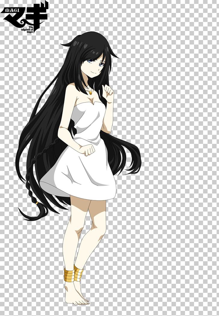black-haired female anime character transparent background PNG clipart
