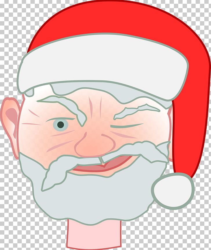 Santa Claus Christmas PNG, Clipart, Art, Artwork, Cheek, Christmas Ornament, Computer Icons Free PNG Download